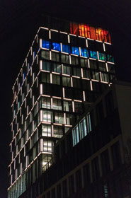 Das Opening des Highrise One in München | TROPP LIGHTING DESIGN