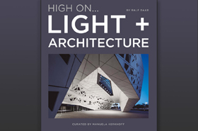 Buchcover HIGH ON...LIGHT + ARCHITECTURE – TROPP LIGHTING DESIGN