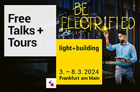 Be part of it! Guided Tours auf der Light + Building 2024 – TROPP LIGHTING DESIGN