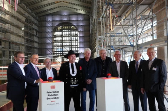 Richtfest am historischen Bonatzbau, S 21 – TROPP LIGHTING DESIGN