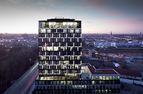 Highrise one, München | TROPP LIGHTING DESIGN