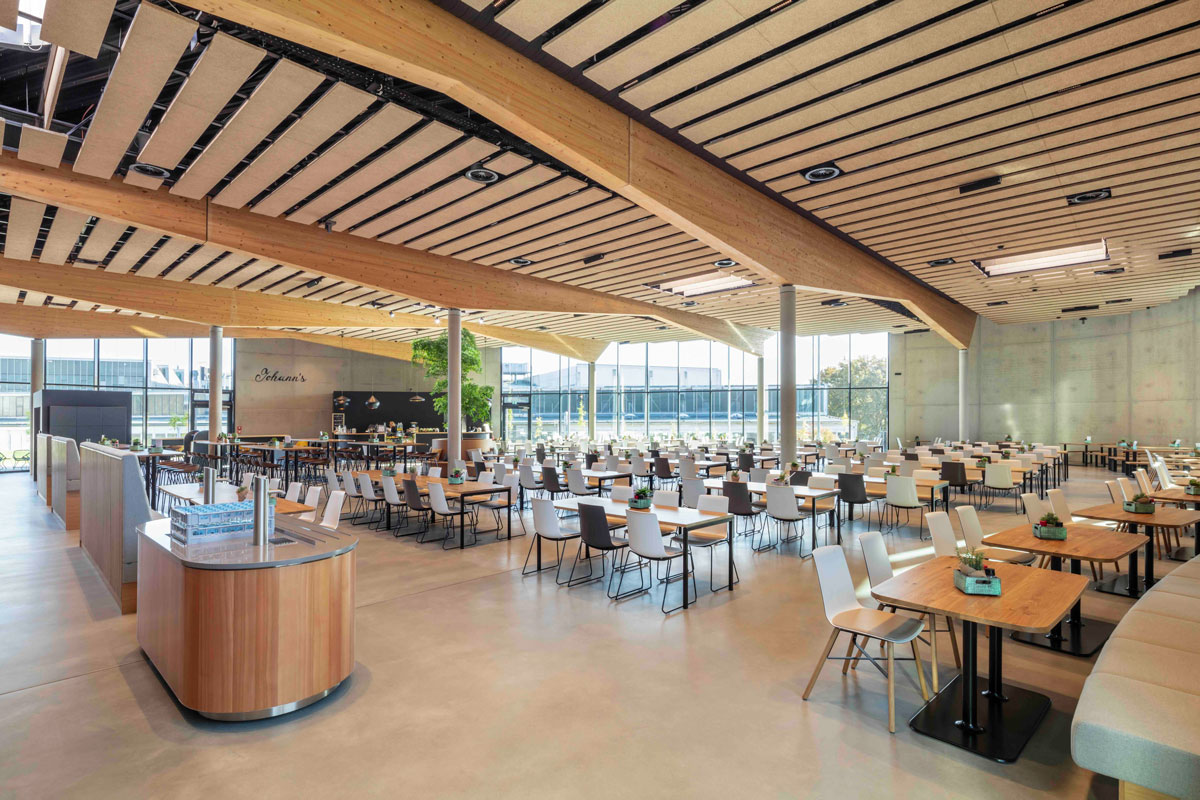 VAILLANT Betriebsrestaurant, Remscheid - Innenraum Totale - TROPP LIGHTING DESIGN
